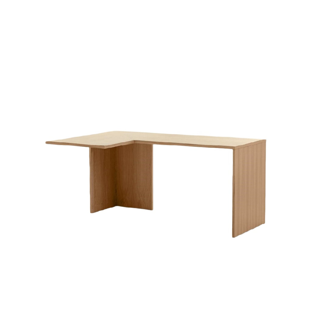 Bureau d'angle pour espace de travail en bois - 150 x 75 x 75
