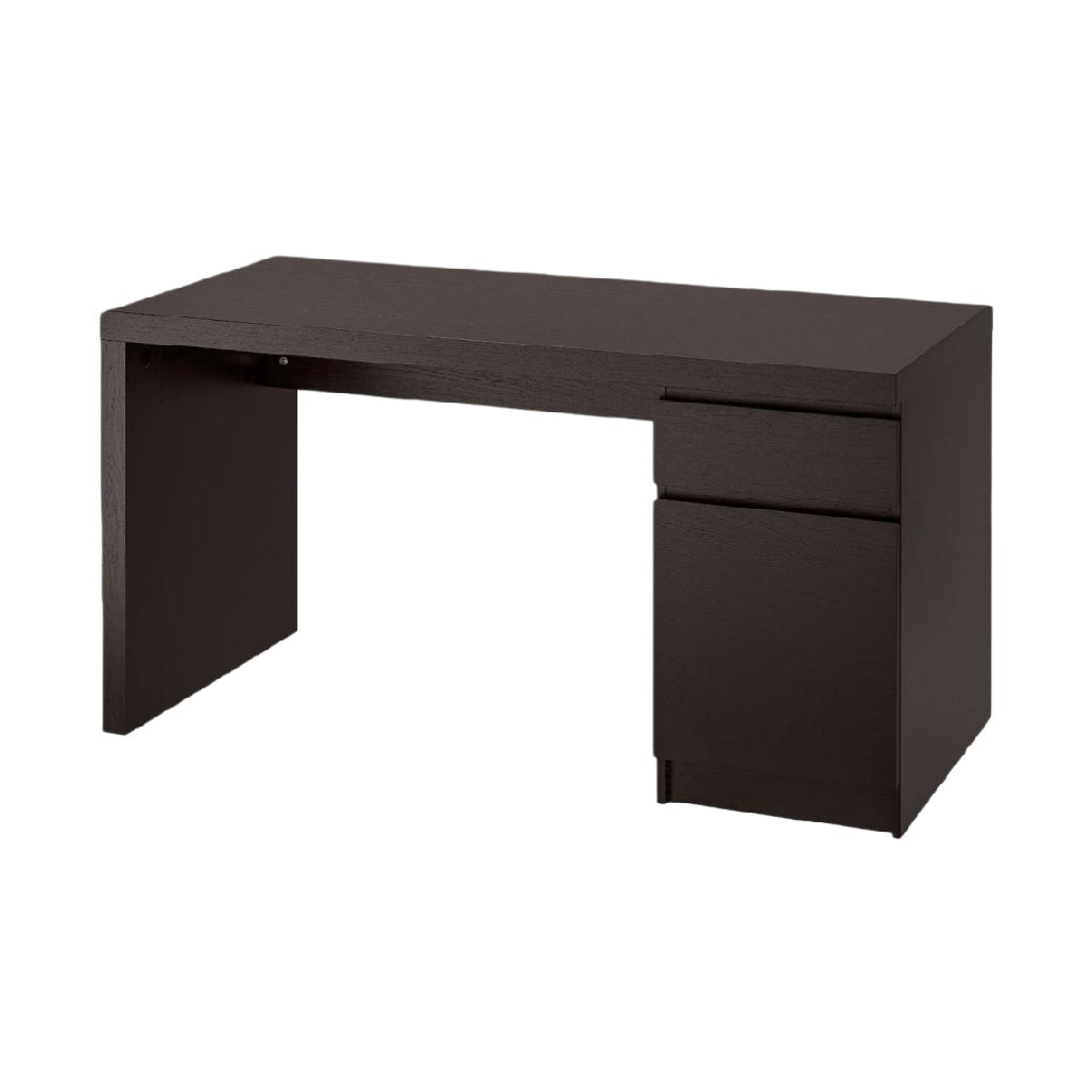 Bureau de travail en mélamine pour bureau ou espace de travail - 120 x 60 x 75
