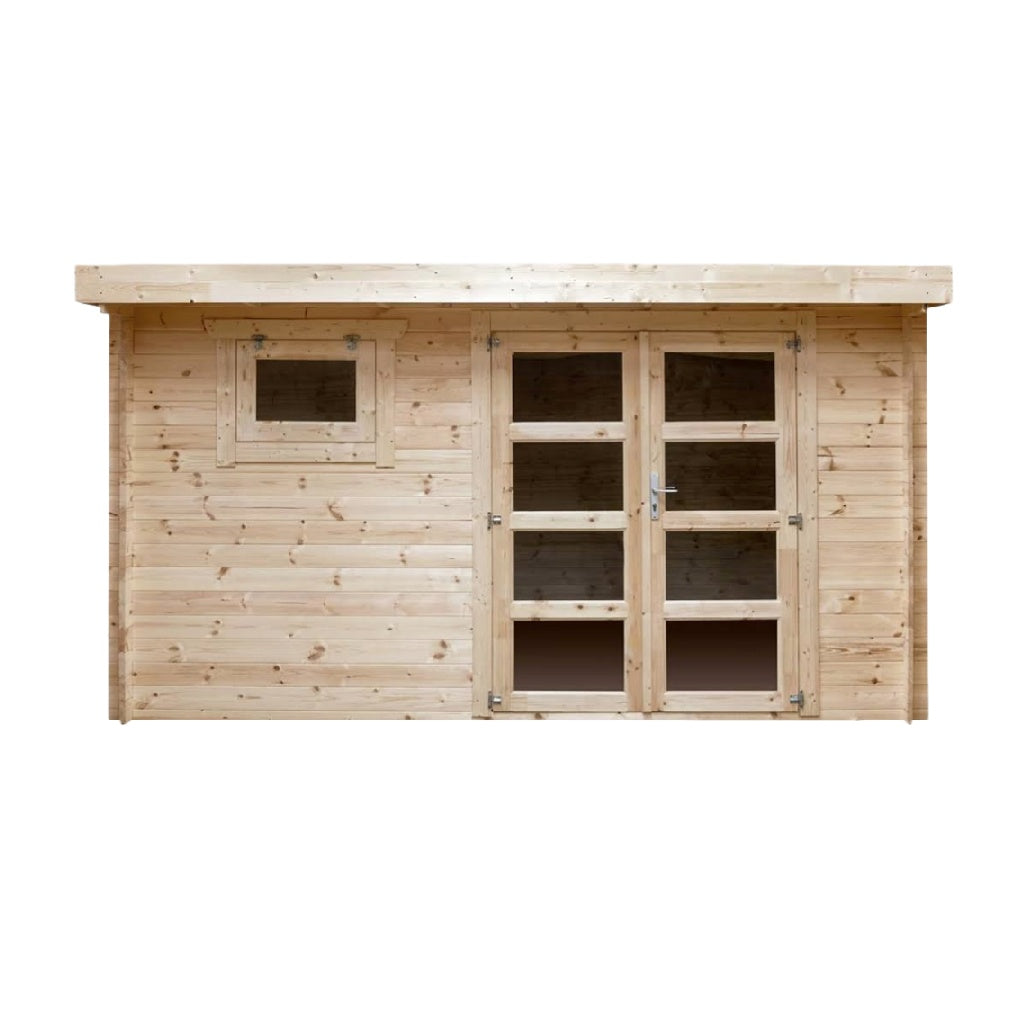 Abri de jardin en bois pour stockage d'outils et équipements - 300 x 200 x 210
