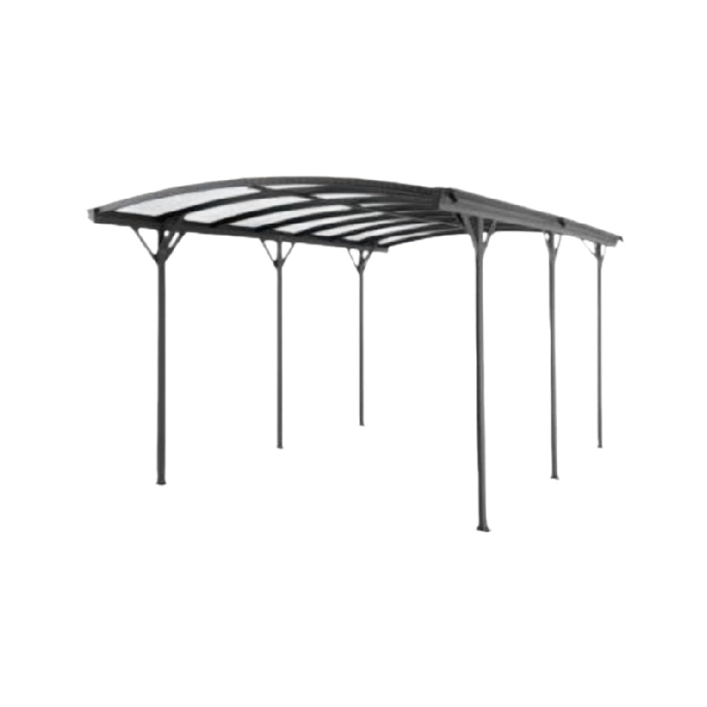 Abri de jardin en métal pour extérieur - protection contre les intempéries - acier - 300 x 300 x 250